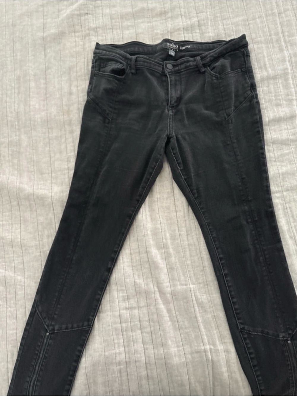 SOHO Black Women's Skinny Jeans